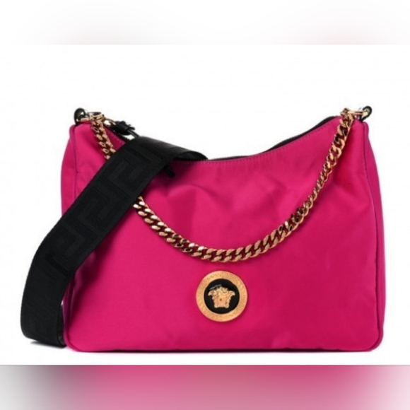 Versace Purple Shoulder/Crossbody Bag